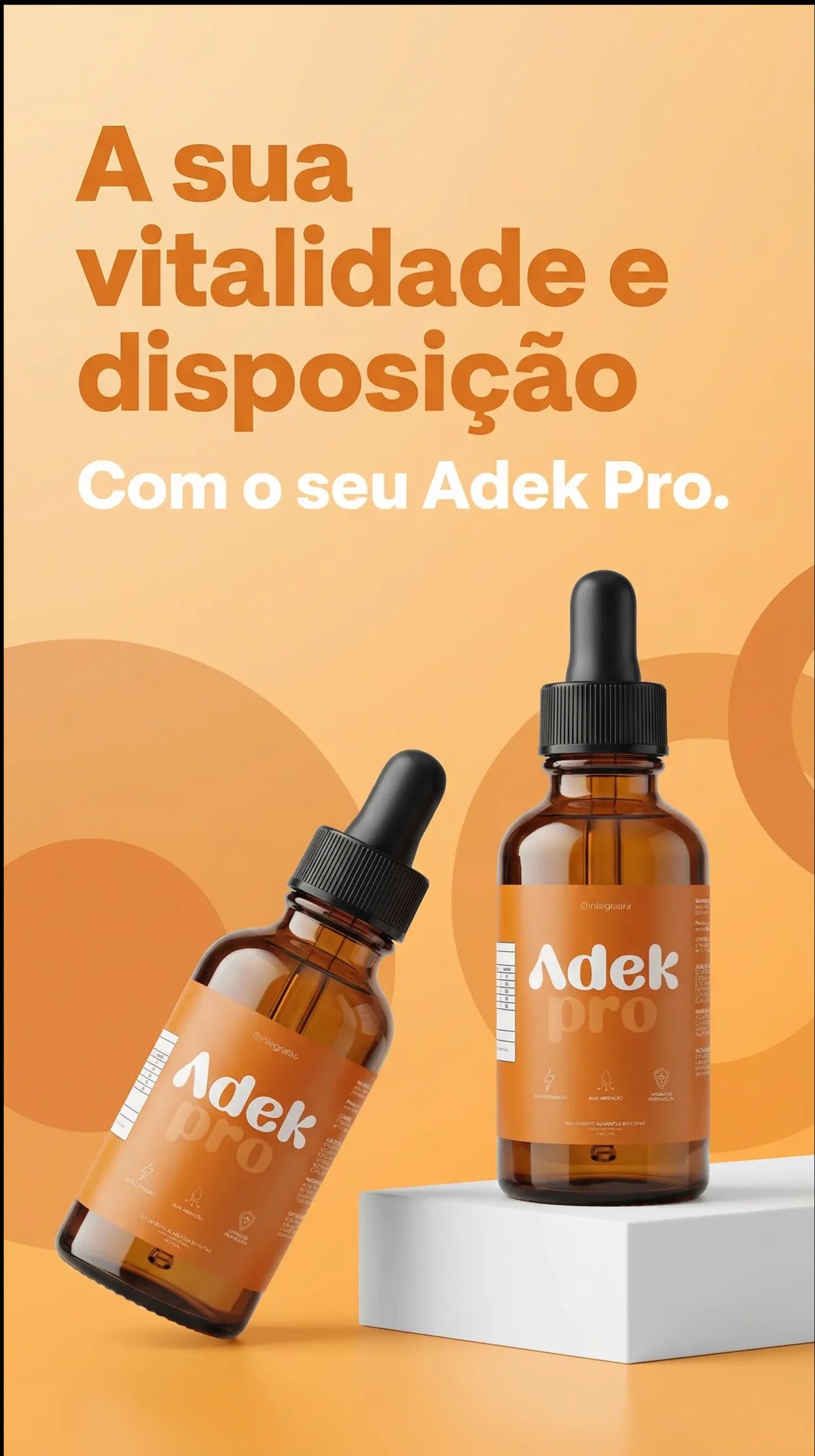 A sua vitalidade e disposição com o seu Adek Pro